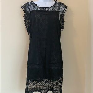 Vicabo black lace dress